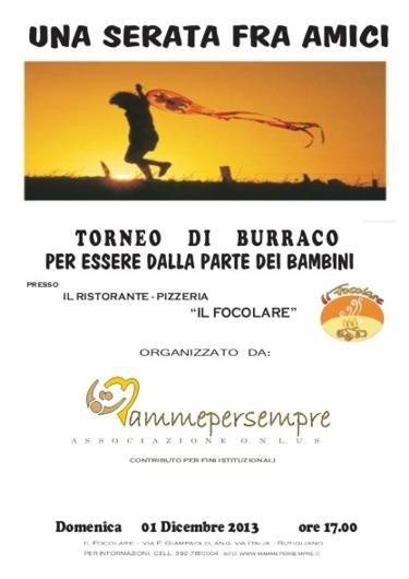 Torneo di burraco - Mamme per Sempre O.N.L.U.S.